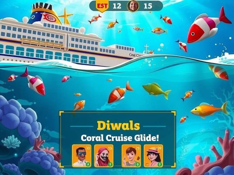 Coral Cruise Glide underwater gameplay