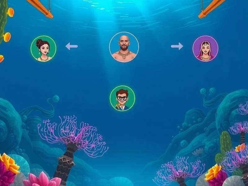 Coral Cruise Glide character selection